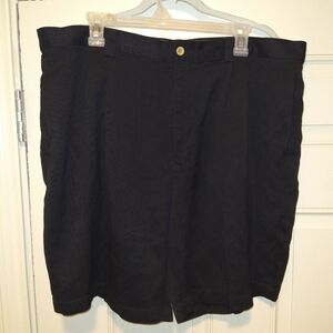 Tommy Bahama Relax 100% Silk Black Chino Shorts Men's sz 38x8.
